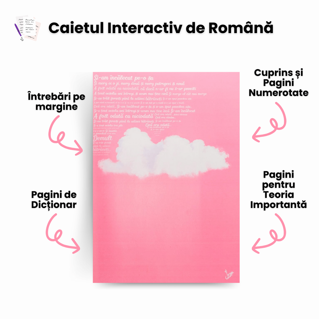 Caiet Studențesc de Română - Izzie Publishing
