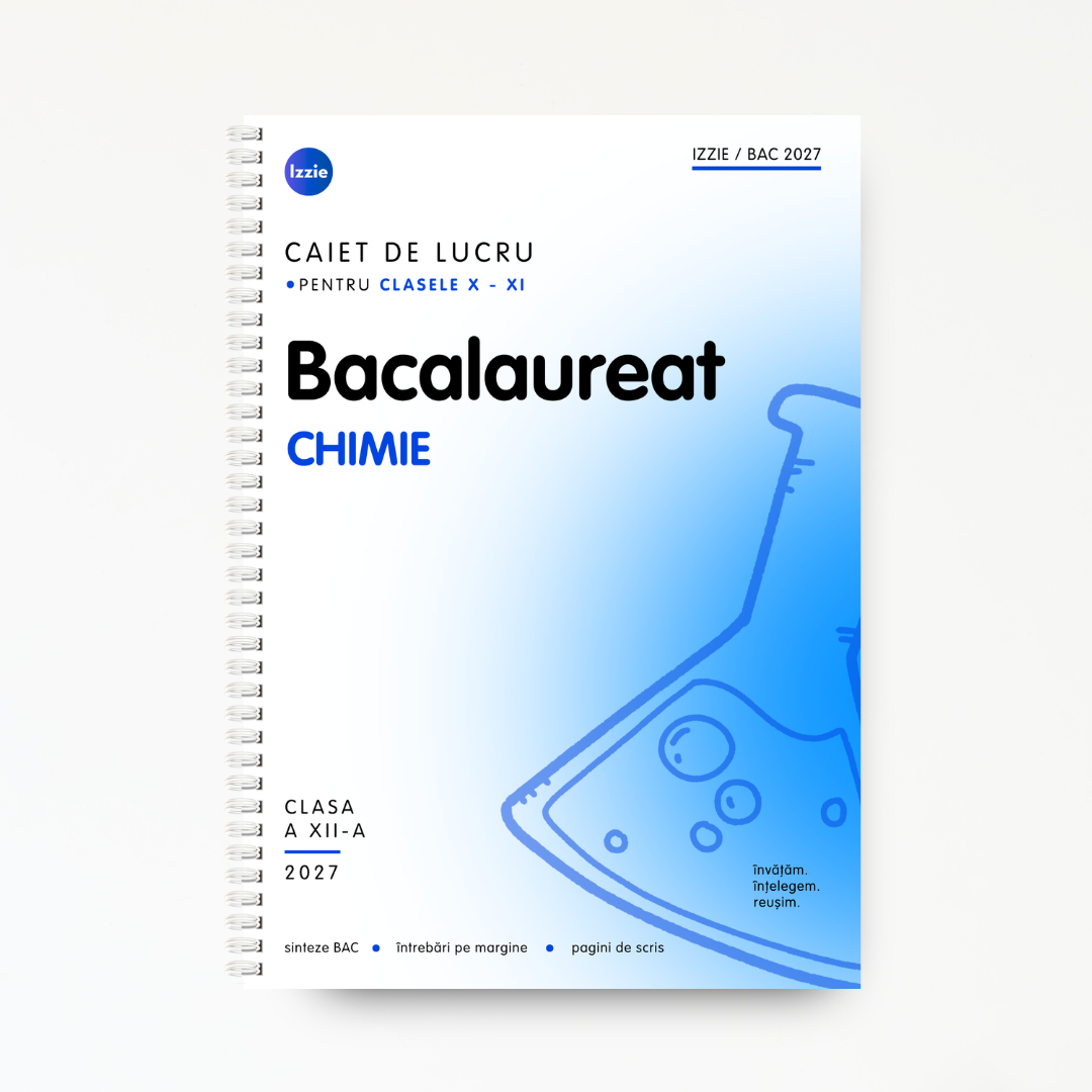 Caiet Izzie BAC – Chimie