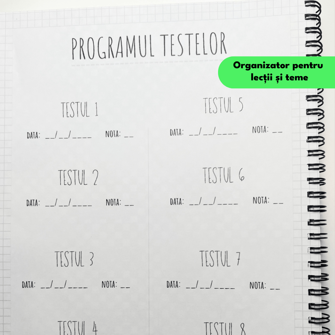 Set 2 Caiete Interactive + 1 GRATIS : Mate + Română (cu Formule și Stickere) + 1 Caiet GRATIS de Istorie - Izzie Publishing
