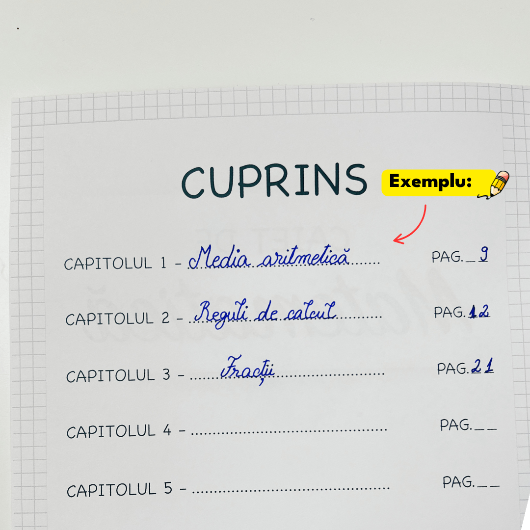 Set 3 Caiete + Jurnal de Școală - Izzie Publishing