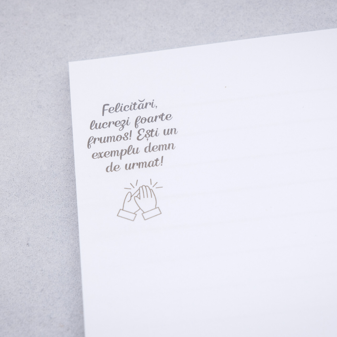 Set 5 Caiete: Mate (cu Formule și Stickere) + Română (cu Teorie și Stickere) + Fizică + Geografie + Biologie - Izzie Publishing