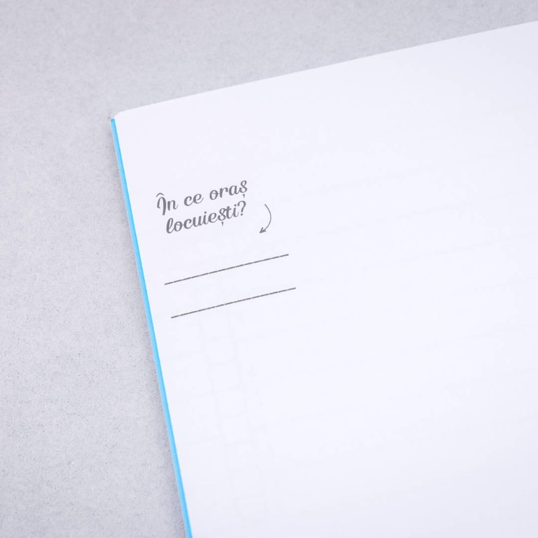 Set 5 Caiete: Mate (cu Formule și Stickere) + Română (cu Teorie și Stickere) + Fizică + Geografie + Biologie - Izzie Publishing