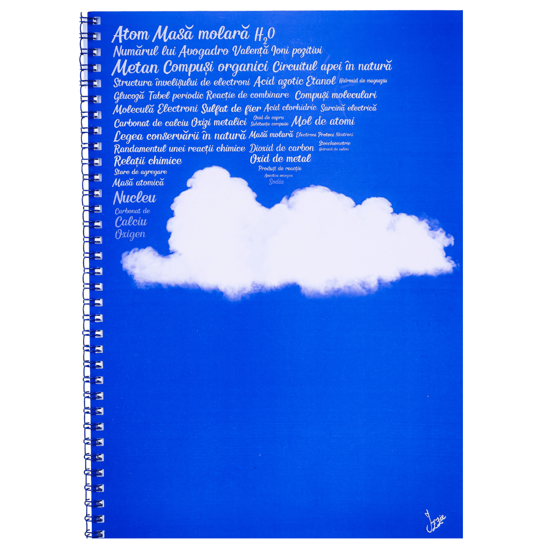 Set 6 Caiete: Mate + Română +Fizică + Franceză + Engleză + Chimie - Izzie Publishing