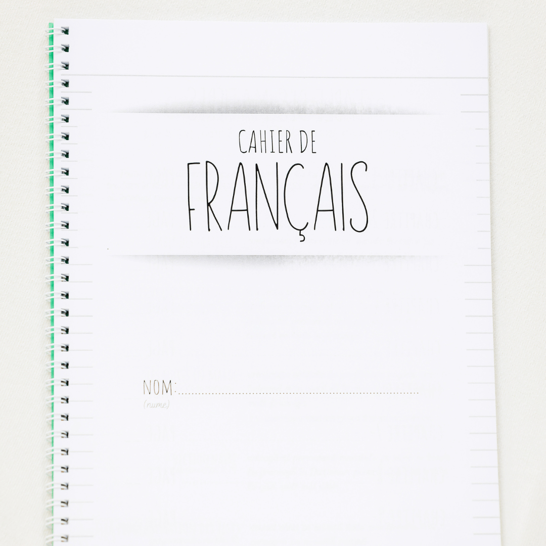 Set 6 Caiete: Mate + Română +Fizică + Franceză + Engleză + Chimie - Izzie Publishing