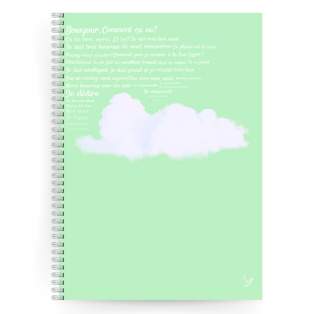 Set 6 Caiete: Mate + Română +Fizică + Franceză + Engleză + Chimie - Izzie Publishing