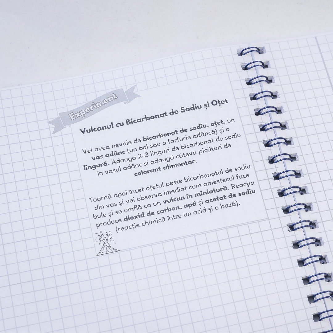 Set 6 Caiete: Mate + Română +Fizică + Franceză + Engleză + Chimie - Izzie Publishing