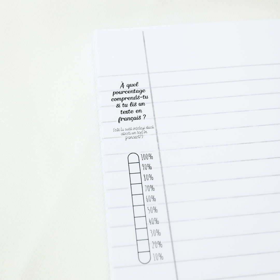 Set 6 Caiete: Mate + Română +Fizică + Franceză + Engleză + Chimie - Izzie Publishing