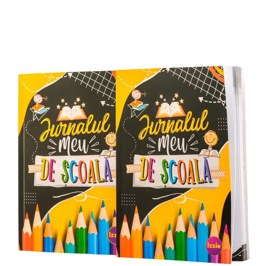 Pachet 2 Jurnale de Școală - Izzie Publishing