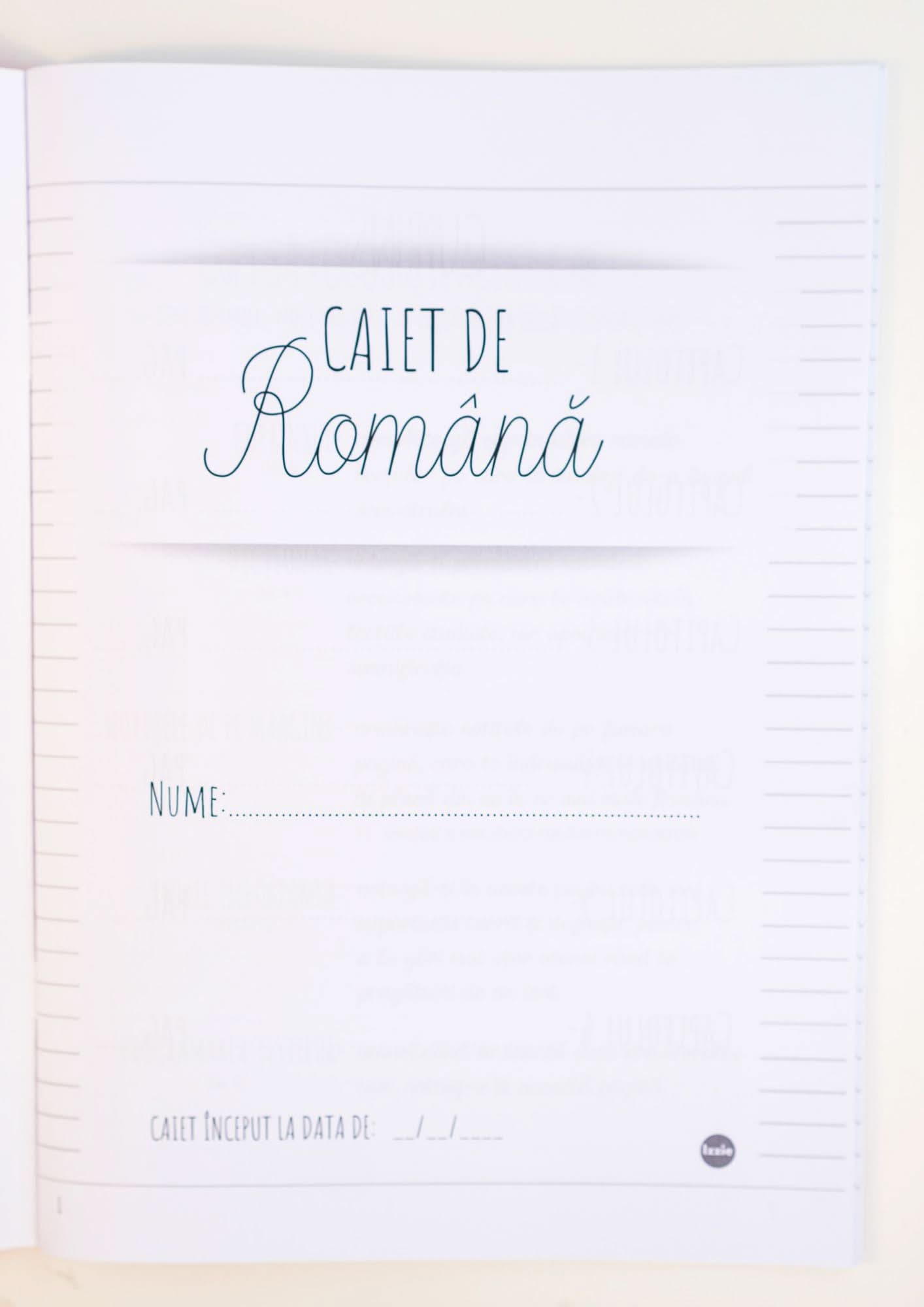 Set 3 Caiete + Jurnal de Școală - Izzie Publishing