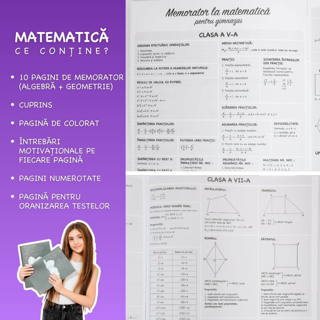 7+ 1 GRATIS: Pachet Personalizat de Caiete