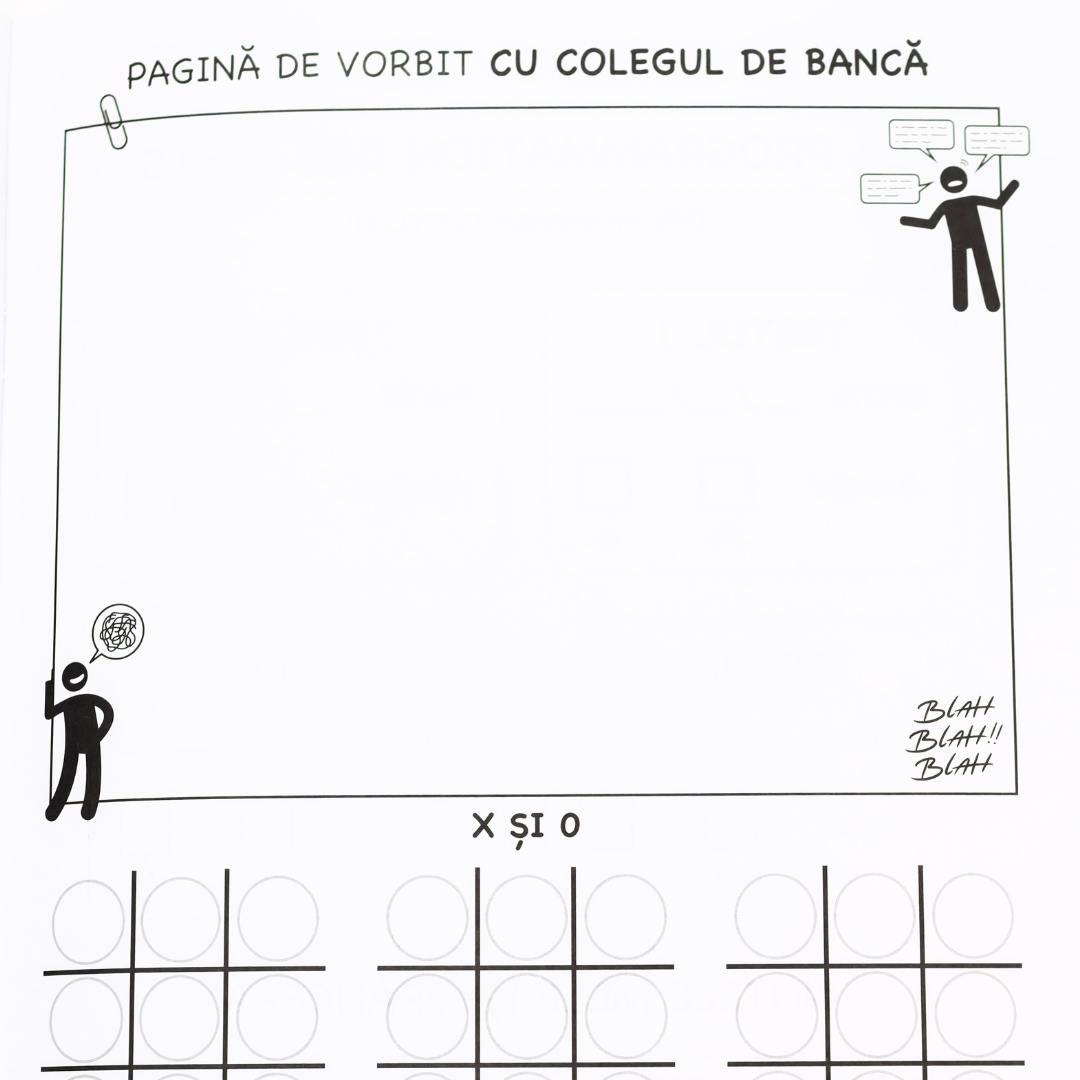 Caiet Izzie de Franceză A4 (cu Timpuri Verbale)