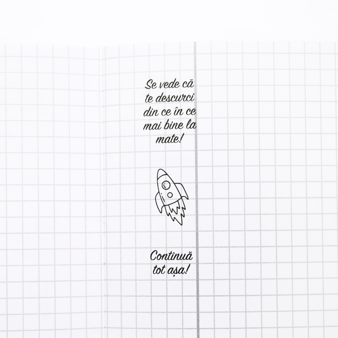 Caiet Izzie de Matematică A4 (cu Formule)