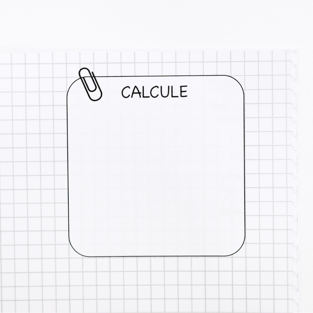 Caiet Izzie de Matematică A4 (cu Formule)