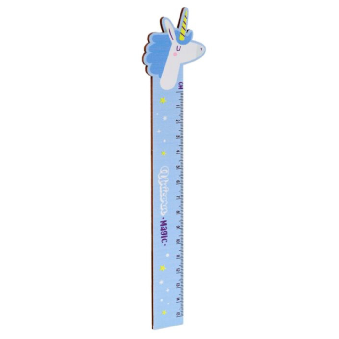 Riglă 15cm - Unicorn Magic (2 buc)