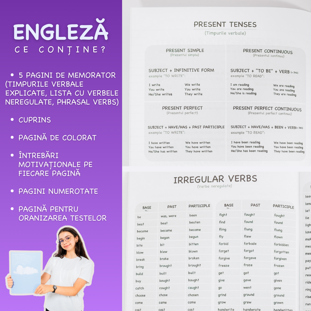 Set Standard: 6 Caiete Izzie (la alegere)