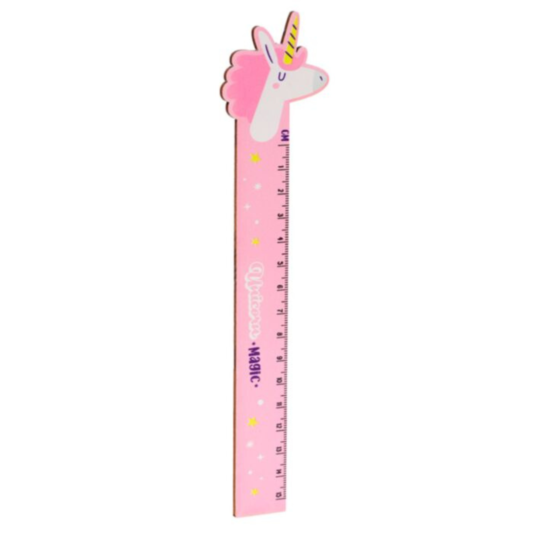 Riglă 15cm - Unicorn Magic (2 buc)