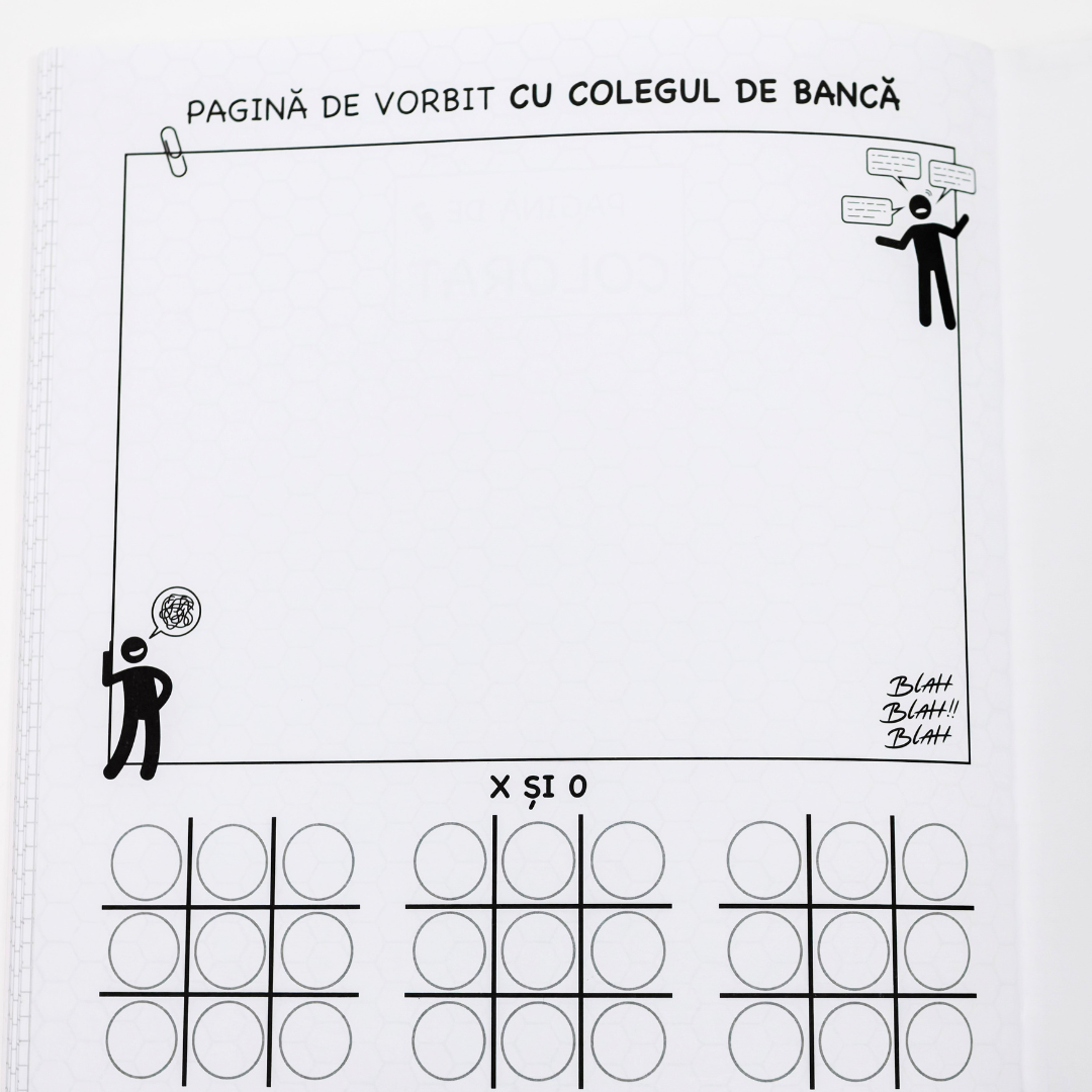 Caiet Izzie de Chimie A4 (cu Teorie + Tabel Periodic) - Capsat