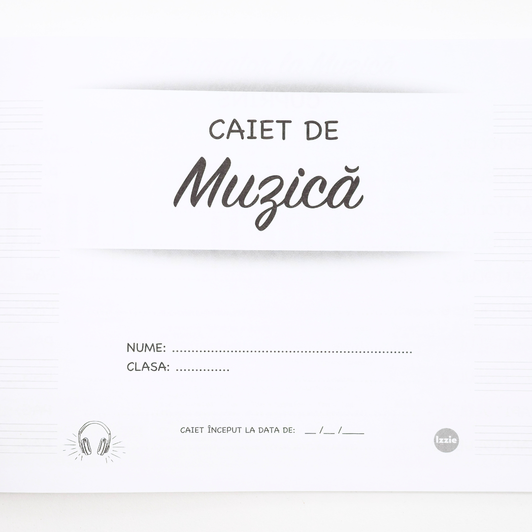 Caiet Izzie de Muzică B5