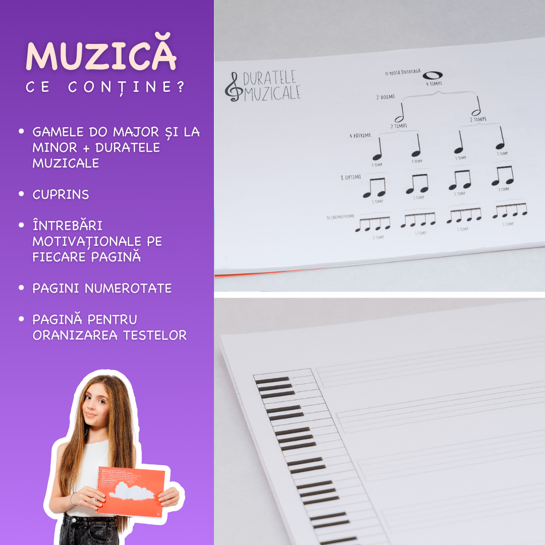 Mini set: 4 Caiete Izzie (la alegere)