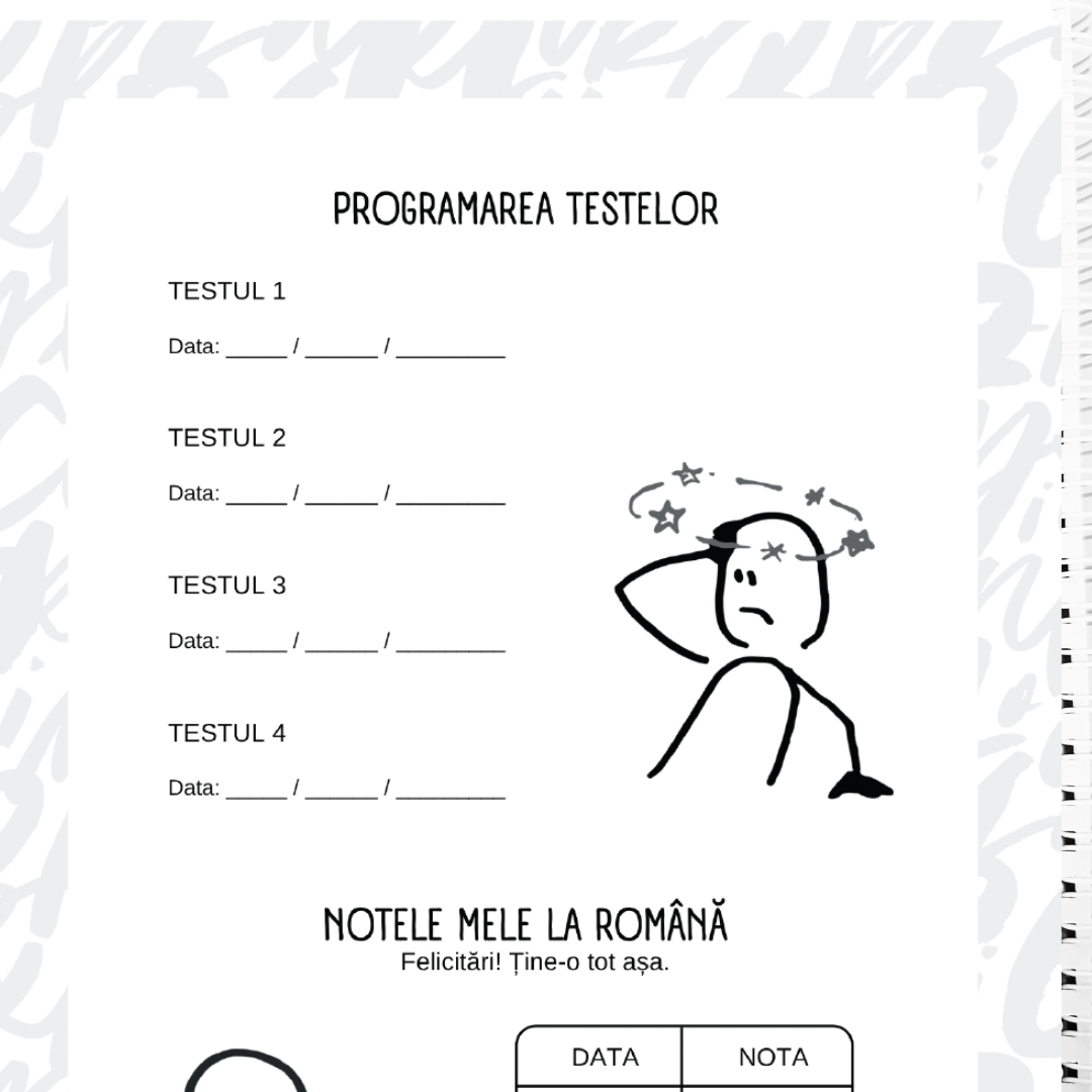 Caiet de Lucru pentru BAC – Limba și Literatura Română (clasa a XII-a)