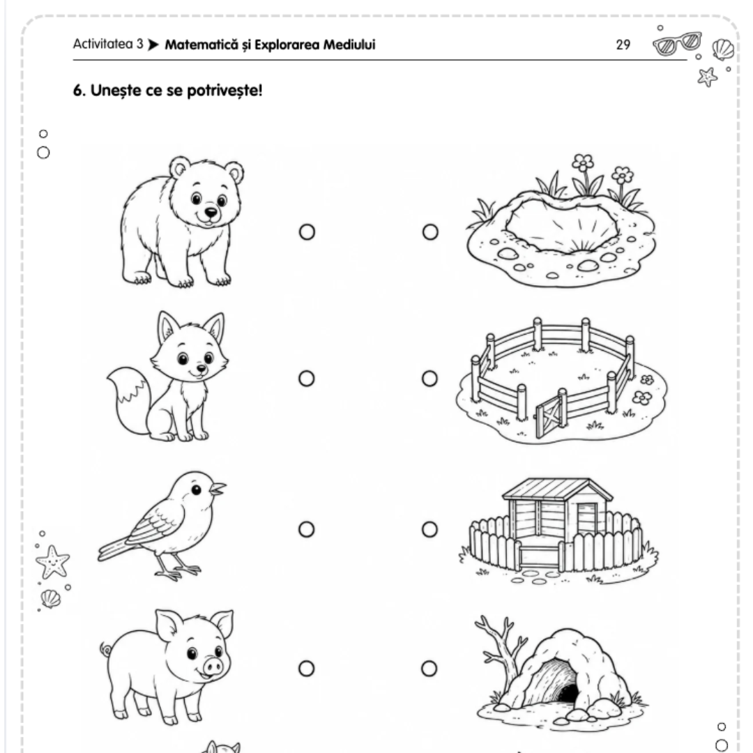 Pachet de Vacanță - vara dintre clasa a III-a și clasa a IV-a