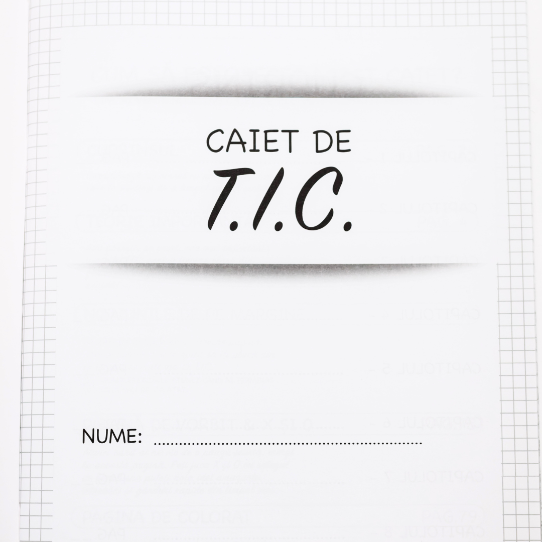 Caiet Izzie de T.I.C. (cu Teorie) - Capsat