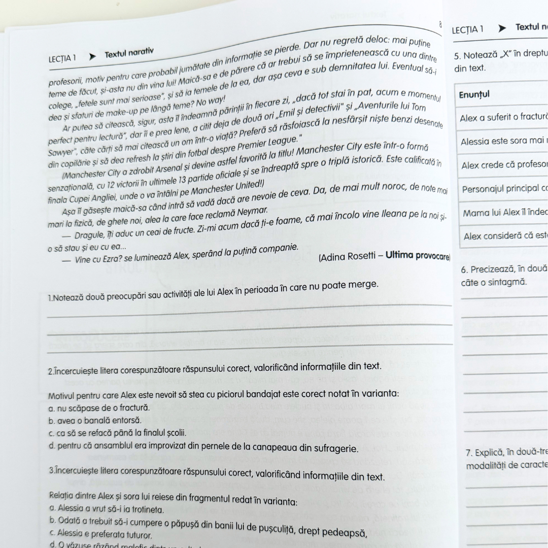 Pachet Pregătire Evaluarea Națională - Română & Matematică