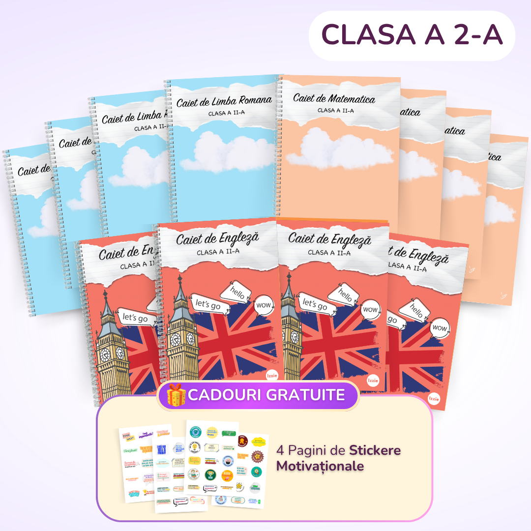 Pachet pentru elevii ambițioși: Clasa a II-a