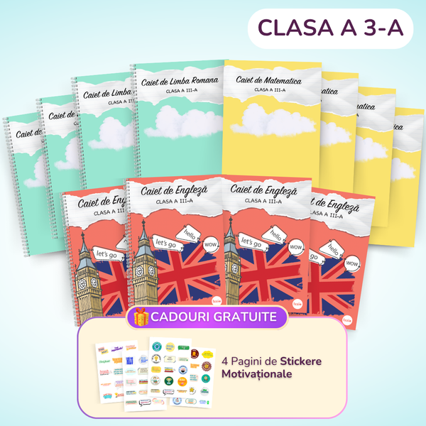 Pachet pentru elevii ambițioși: Clasa a III-a