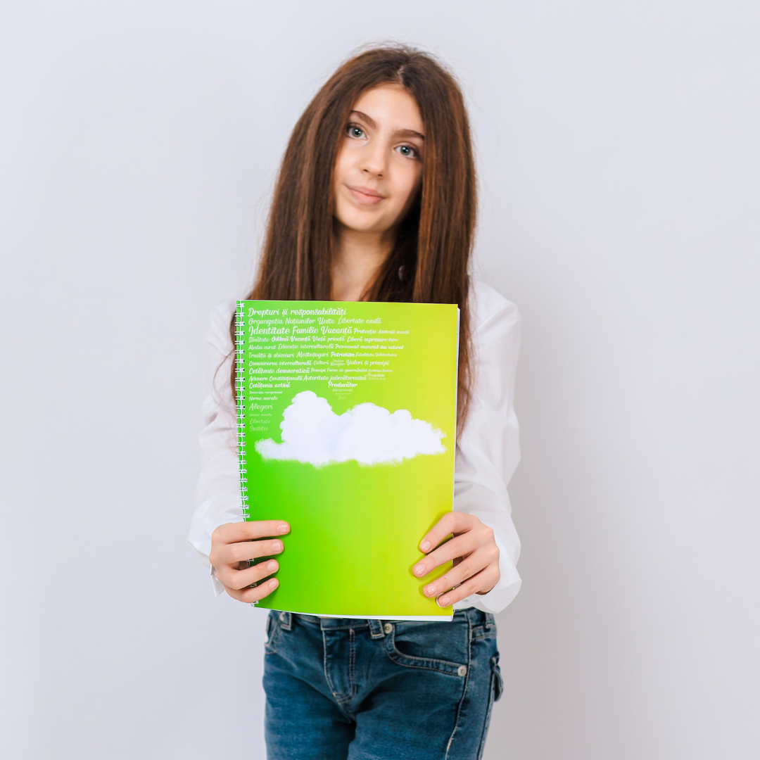 Caiet Izzie de Ed. Socială – prima pagină
