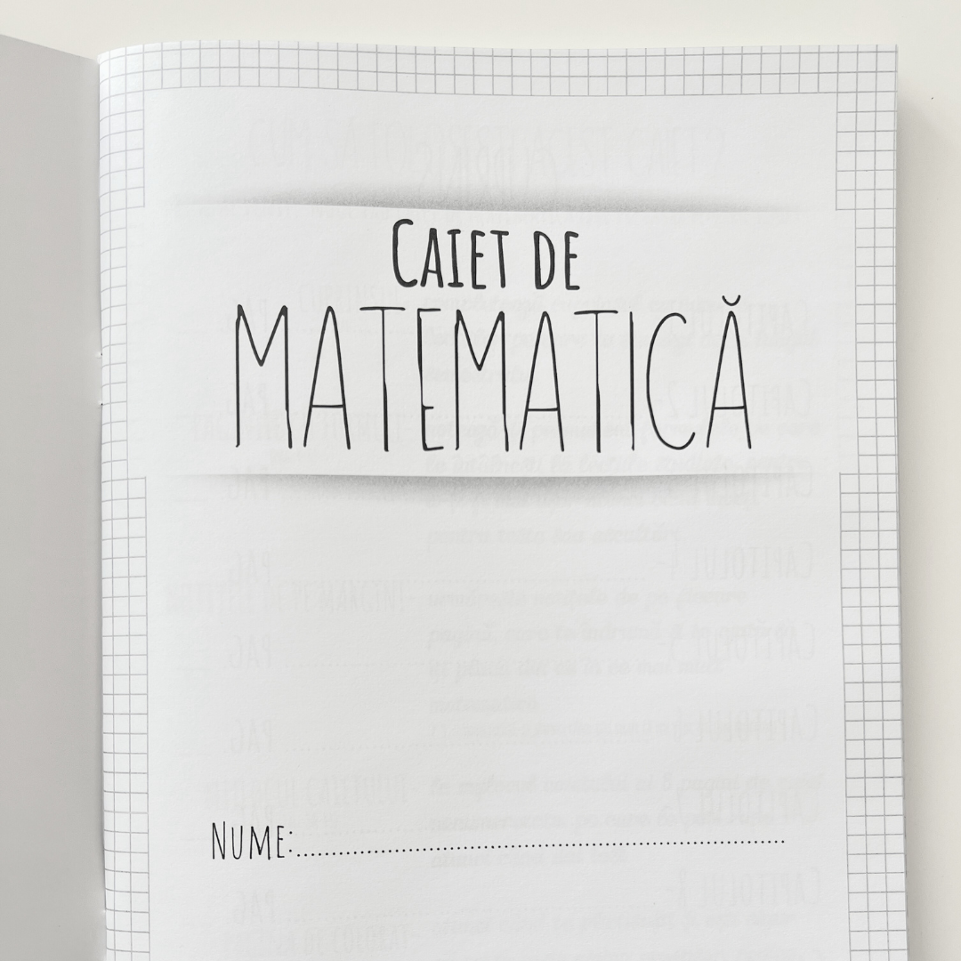 Caiet Studențesc de Matematică