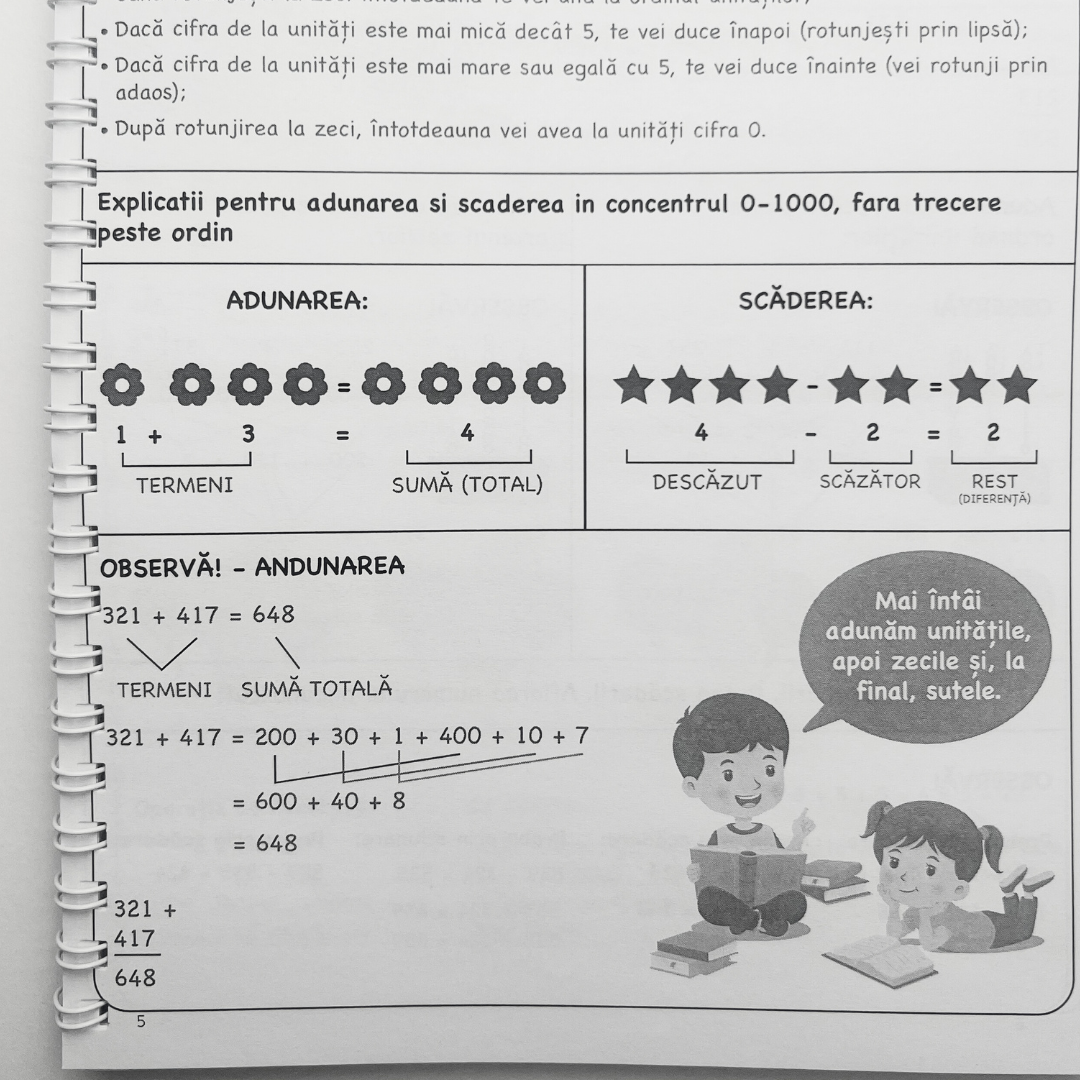 Set complet clasa a II-a: Română + Matematică