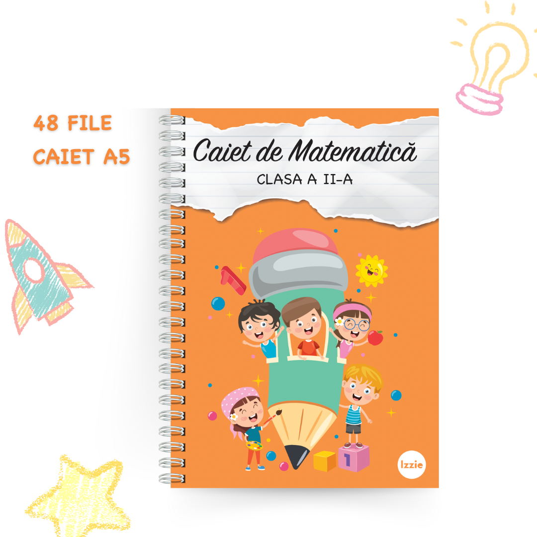 Caiet de Mate clasa a II-a