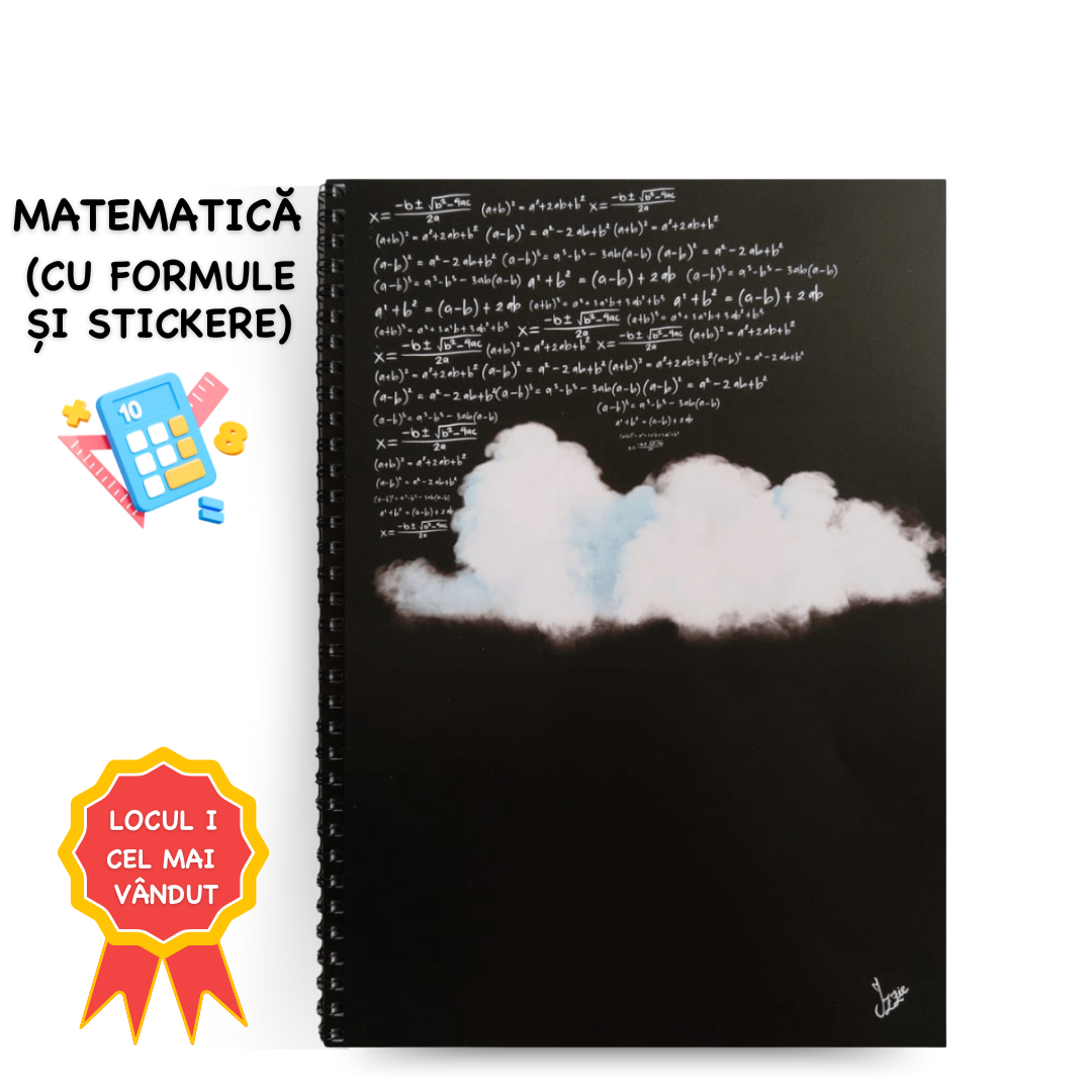 Caiet Interactiv de Mate (Cu Formule și Stickere)