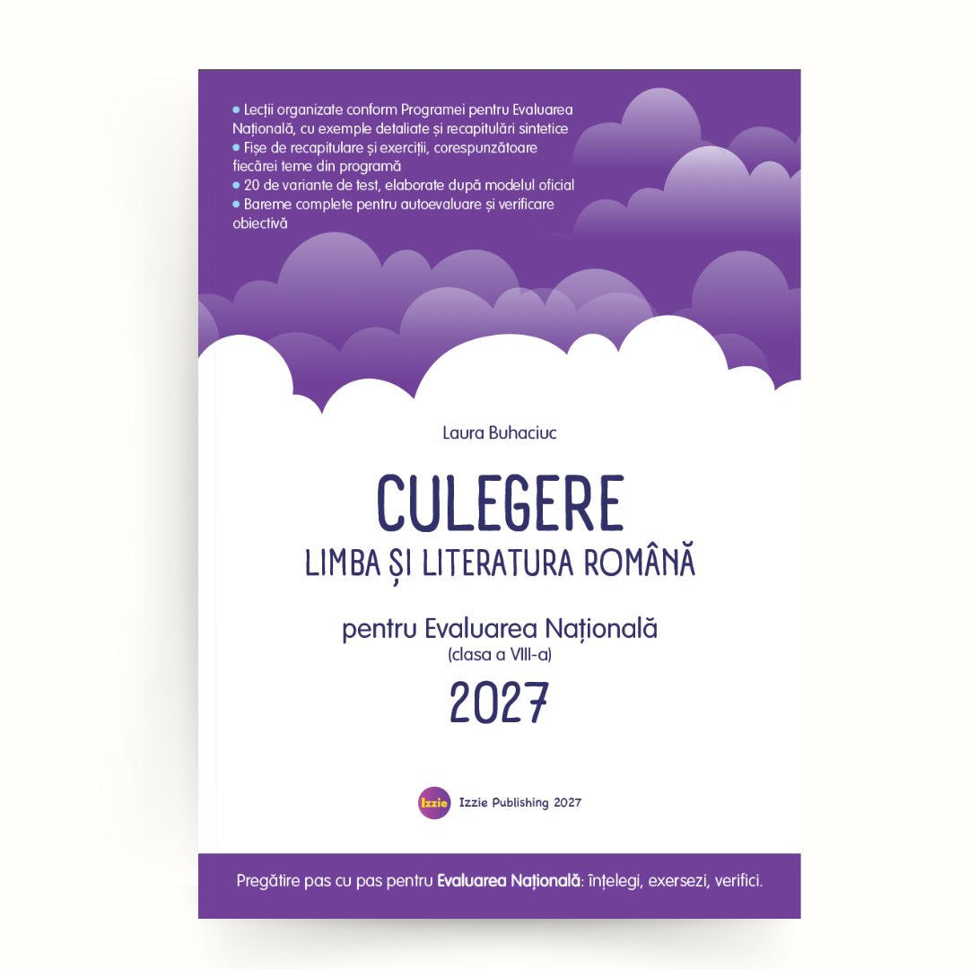 Culegere de Exerciții la Limba și Literatura Română - Evaluarea Națională, clasa a VIII-a