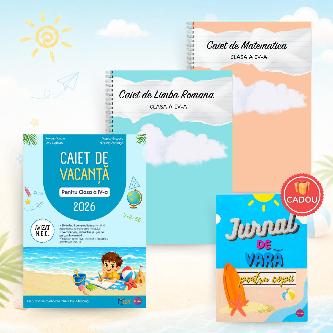 Pachet de Vacanță - vara dintre clasa a IV-a și clasa a V-a