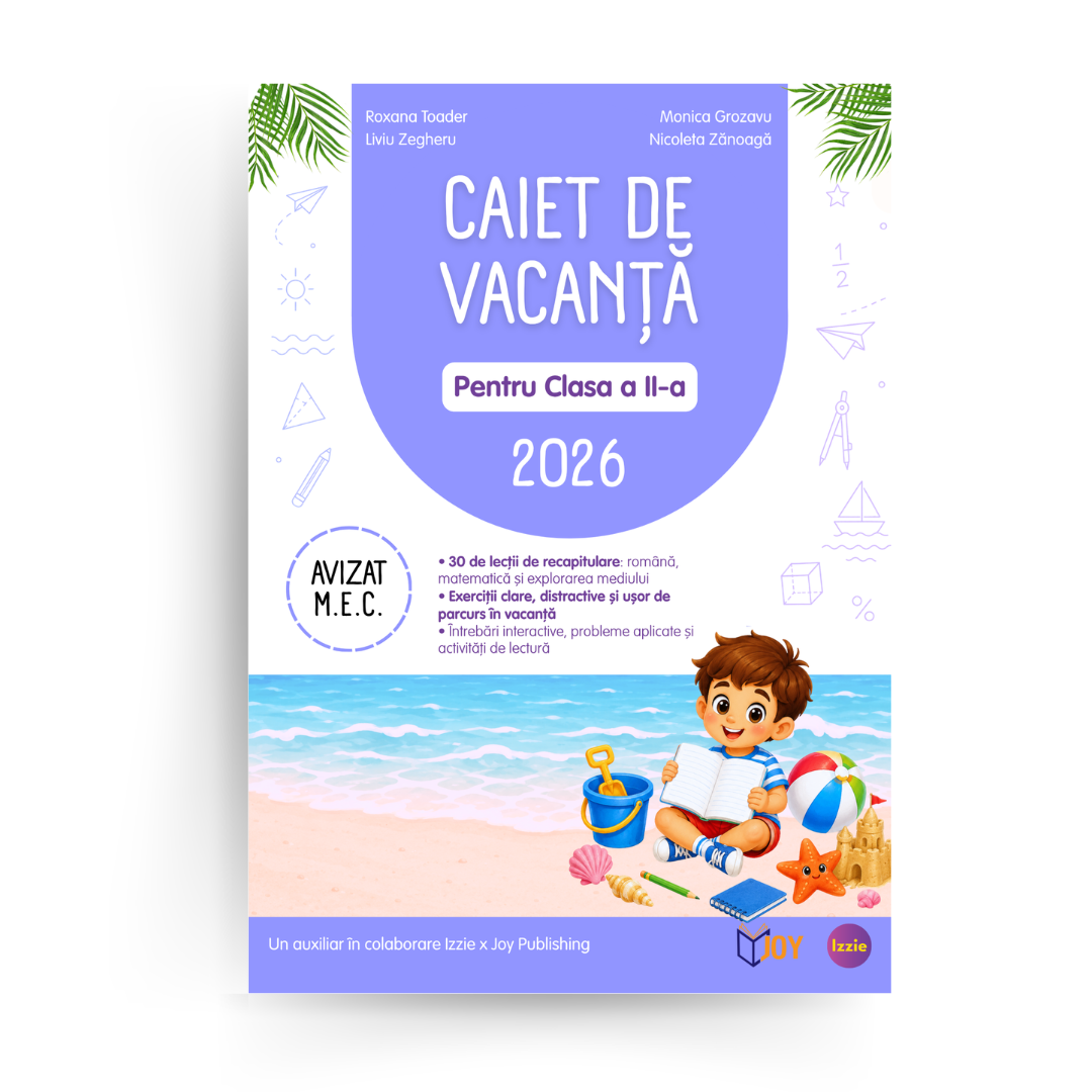 Caiet de Vacanță - vara dintre clasa a II-a și a III-a