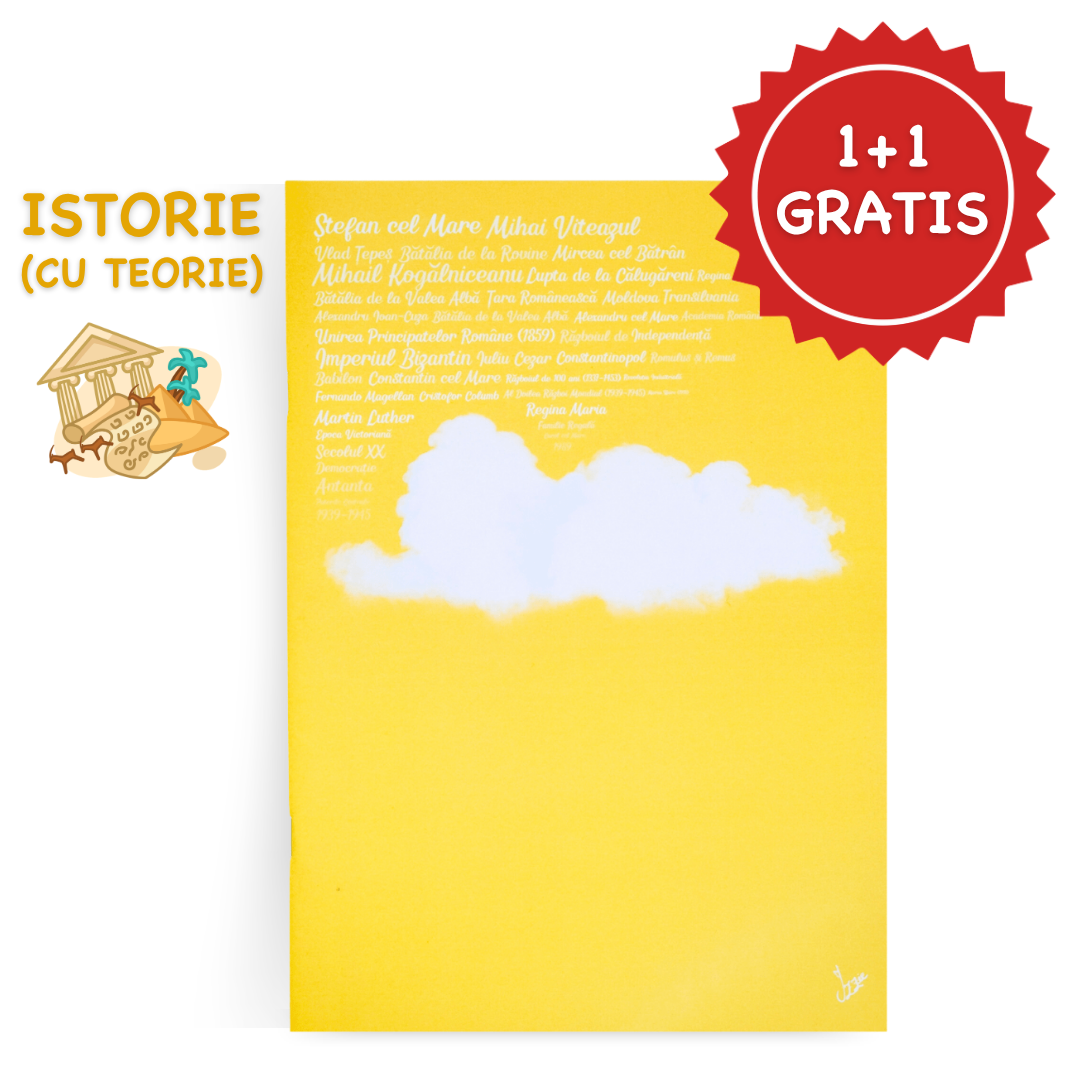 Caiet Izzie de Istorie A4 (cu Teorie)