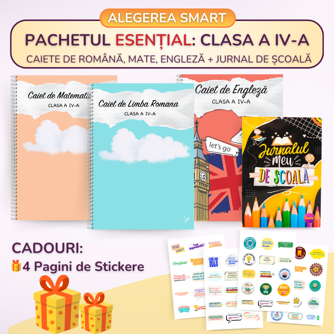 Pachetul Esențial Clasa a IV-a