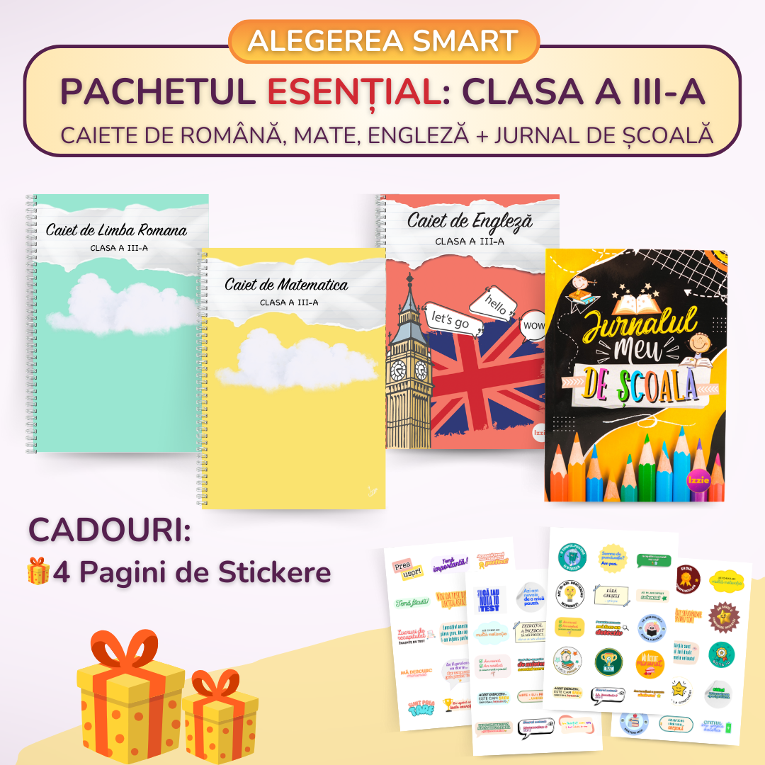 Pachet Esențial Clasa a III-a
