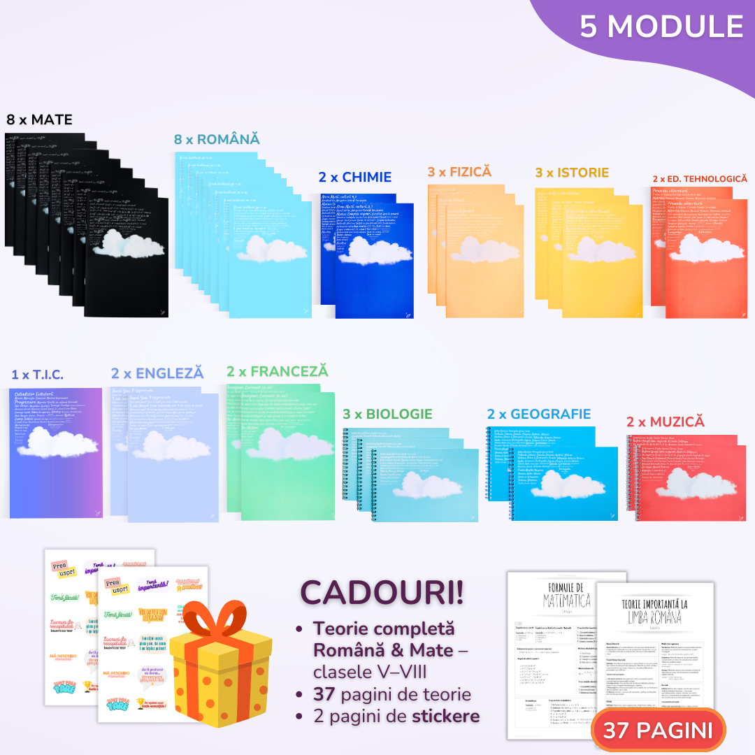 Pachet de Excelență pentru clasa a VIII-a