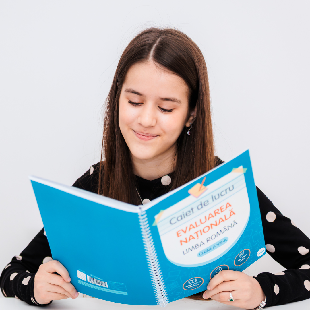 Pachet Complet de Pregătire Evaluarea Națională: Algebră, Geometrie & Limba Română (106 pagini de teorie)