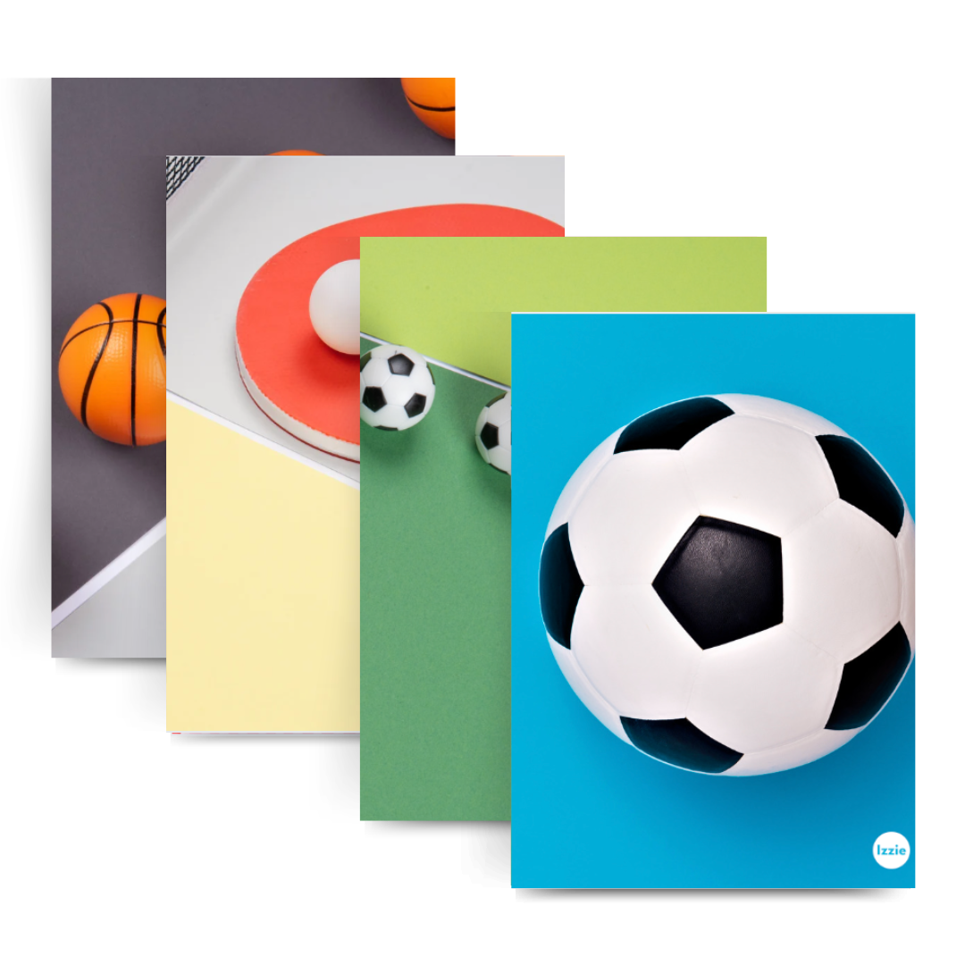 🏀 Sport Mood - Set 4 Coperți