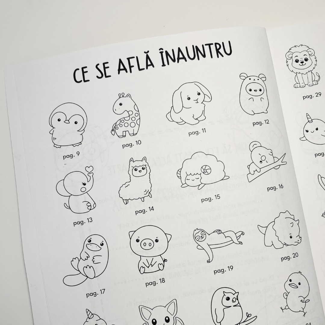 Cum să desenezi 100 de lucruri drăguțe - Izzie Publishing