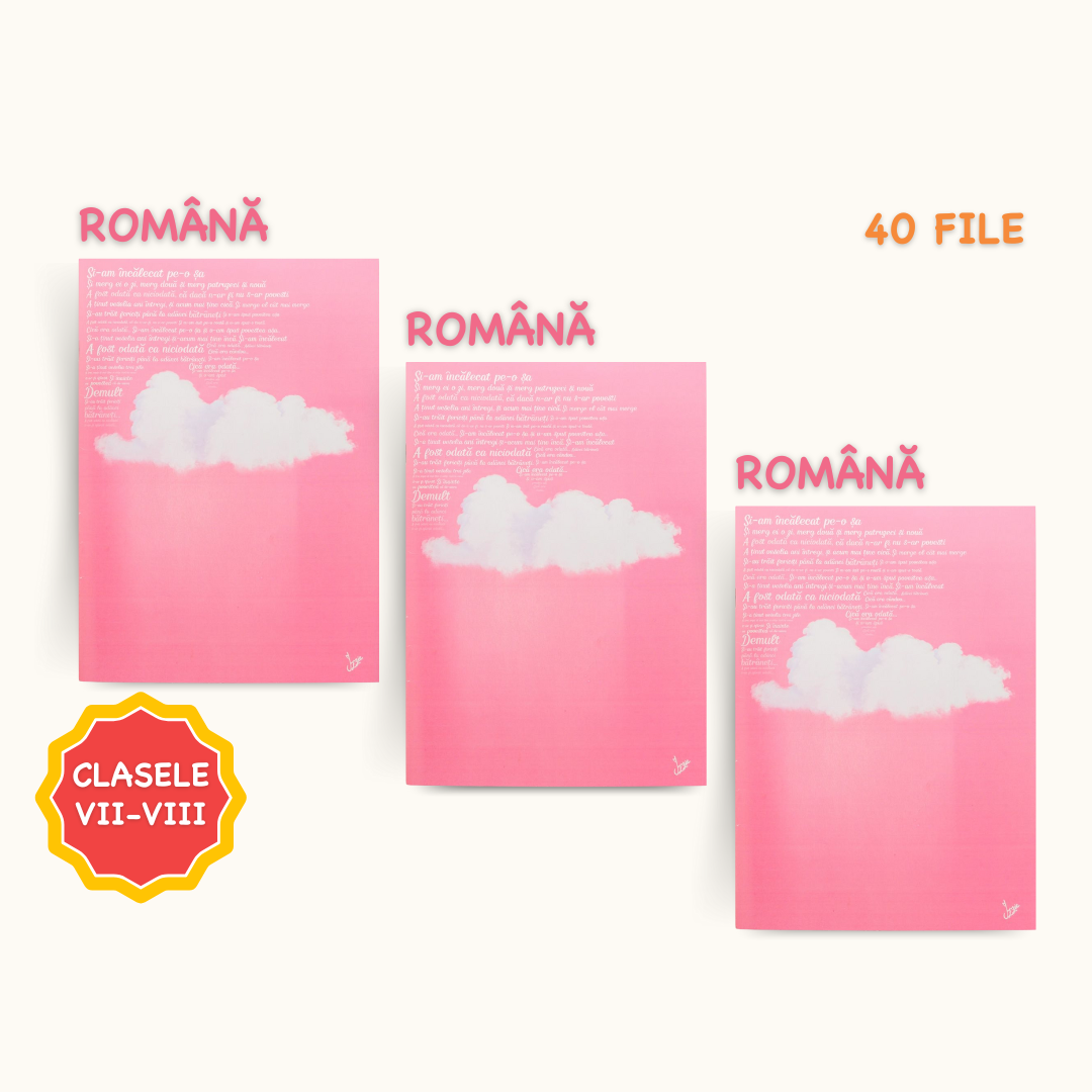 Set 3 Caiete Interactive Izzie de Română A4