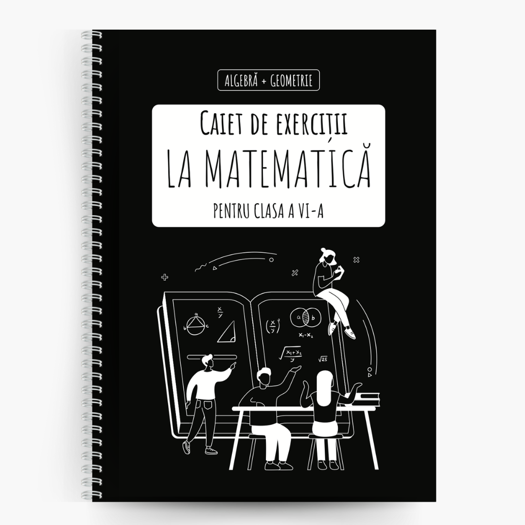 Pentru recapitulare: Caiet de exerciții la Mate, clasa a VI - a - Izzie Publishing